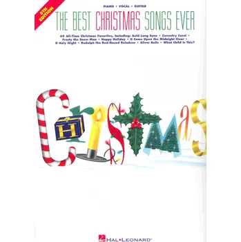 THE BEST CHRISTMAS SONGS EVER (6th edition) klavír/zpěv/kytara