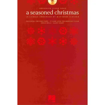 A SEASONED CHRISTMAS + CD / 10 vánočních melodií v moderním aranžmá pro středně pokročilé klavíristy