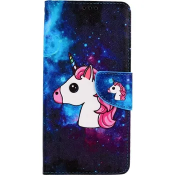 Pouzdro na mobilní telefon Pouzdro Samsung A32 5G knížkové Space Unicorn (kryt neboli obal na Samsung A32 5G)