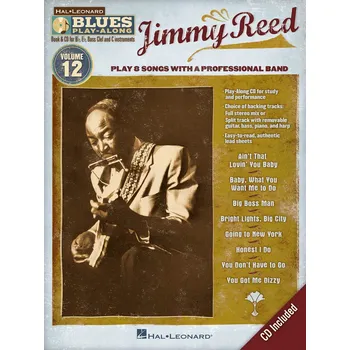 Blues Play Along 12 - JIMMY REED + CD