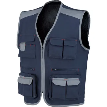 Pánská vesta Industrial Starter Pracovní vesta Stretch Barva: Modrá, Velikost: M 8746-040-M