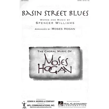BASIN STREET BLUES / SATB*