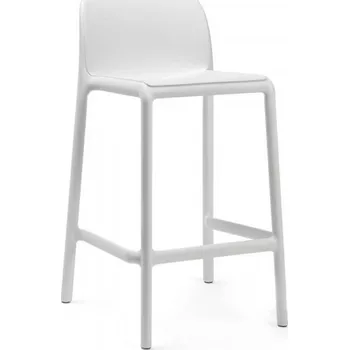 Barová židle Nardi Barová stolička FARO MINI - Biela