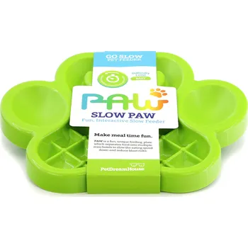 Miska pro psa PetDreamHouse Protihltací miska Zelená, 500 ml