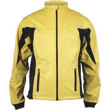 Merco Ski Windproof softshelová bunda žlutá-černá Velikost oblečení: XXL