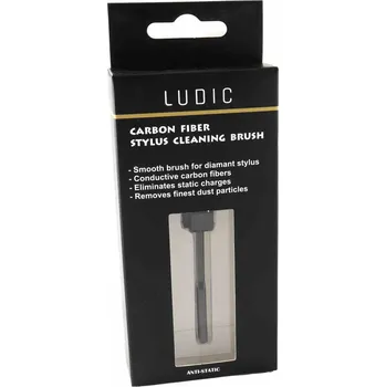 Příslušenství pro gramofon Ludic Carbon Fiber Stylus Cleaning Brush