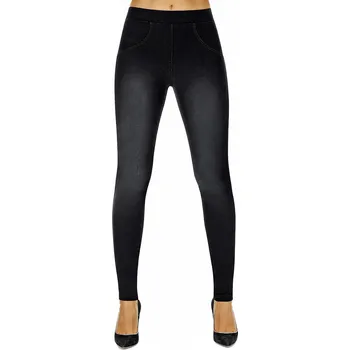 Dámské legíny Glara Kvalitní džínové legíny push-up 673649