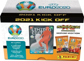 Sběratelská karetní hra Panini Gift box Euro 2020 Kick Off 2021