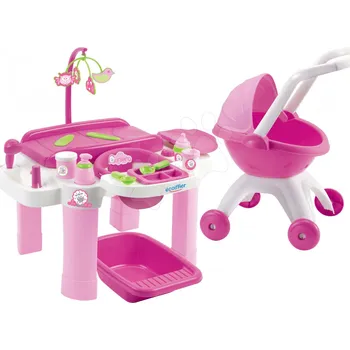 Doplněk pro panenku Přebalovací souprava pro panenky Super Pack Écoiffier od 12 měsíců