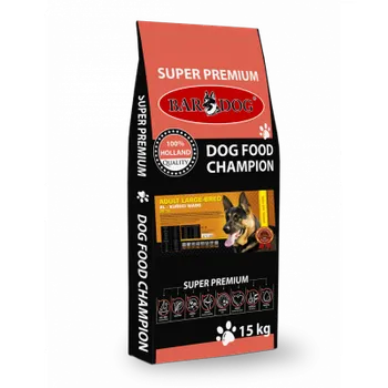 Krmivo pro psa Bardog Super prémiové granule Adult Large Breed 26/16 - 15 kg