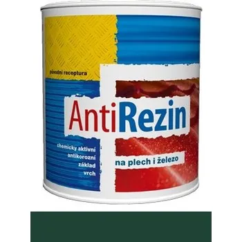 barva na kov Antirezin AntiRezin - Břidlicová (zeleno-šedá) - 750 ml - barva na rez plechový obal