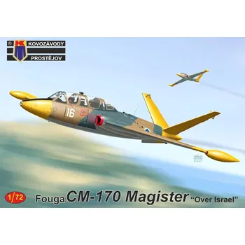Plastikový model 1/72 Fouga CM-170 Magister 'Over Israel' (3x camo)