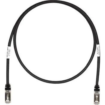 Síťový kabel STP6X10MBL Propojovací kabel RJ45/RJ45, S/FTP, kat. 6A, 10m, LSZH, černý