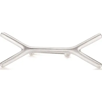 Brož WAI Bone - Stříbrná brož, mat