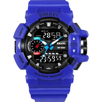 Hodinky Sportovní hodinky SMAEL 1436BCL-BLU Skladem v ČR