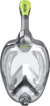 Potápěčská maska Seac Sub Unica Mid trans/černá/Lime S/M