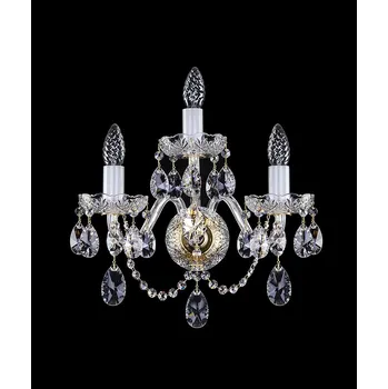 Nástěnné svítidlo Nástěnná lampa N16055CLN, Varianta Zlatá