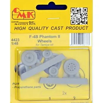 Plastikový model 1/48 F-4B Phantom II Wheels (TAM)