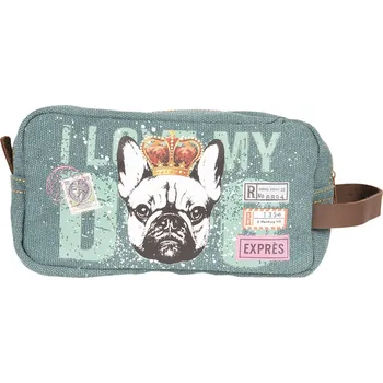 Kosmetická taška Toaletní taška na zip I Love My Dog - 23*14*2 cm