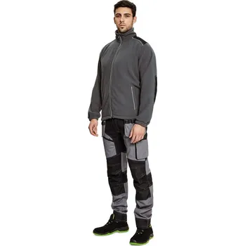 pracovní bunda KNOXFIELD fleece bunda antracit/červ XL