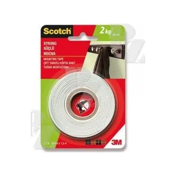 Lepicí páska Lepicí páska montážní pěnová oboustranná 19 mm x 1,5 m, 3M SCOTCH