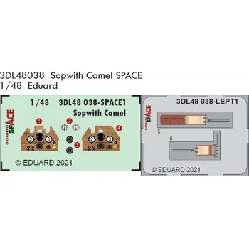 Plastikový model Eduard 1/48 Sopwith Camel SPACE (EDUARD)