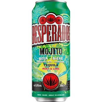 Pivo Desperados Mojito 0,5 l
