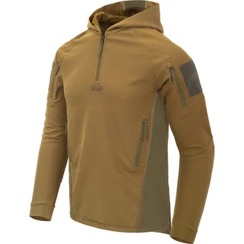 Pánská mikina Helikon RANGE HOODIE - TopCool - Coyote / Adaptive Green XS
