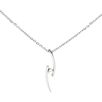 Souprava šperků MPM Ocelový náhrdelník z chirurgické oceli Necklace 8004, Silver