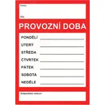 ARCH Provozní doba A4