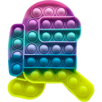 POP IT Pop It antistresová hračka Among us běžící barevný
