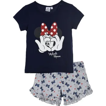 Dívčí pyžamo Černo-šedé dívčí pyžamo Minnie Mouse Velikost: 104