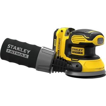 excentrická bruska Stanley FatMax SFMCW220D1S 1x 2,0 Ah + brašna