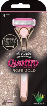 Holítko Wilkinson Sword Quattro For Women WDS022 Rose Gold