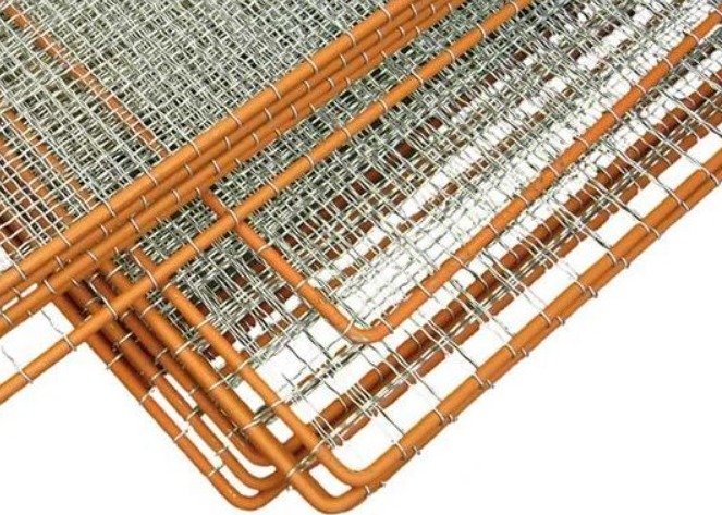 Žebírkové pletivo v rámu 2000x1000 mm / kulatina 14 mm