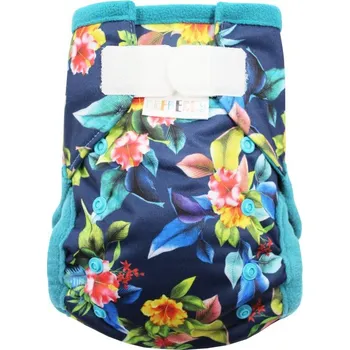 Plenkové kalhoty Breberky Kapsová plenka (M) - Ibišek SZ