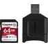 Paměťová karta Kingston Canvas React Plus 64 GB Class 10 UHS-II + čtečka (MLPR2/64GB)