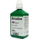 Betadine 100mg/ml, kožní roztok 120ml