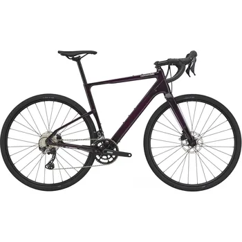 gravel kolo Recenze Cannondale Topstone Carbon 5 fialové 2021