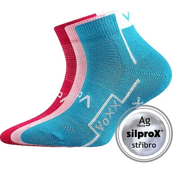 Dámské ponožky KATOIK dětské kotníčkové ponožky se stříbrem Voxx (Voxx Katoik dětské ponožky)