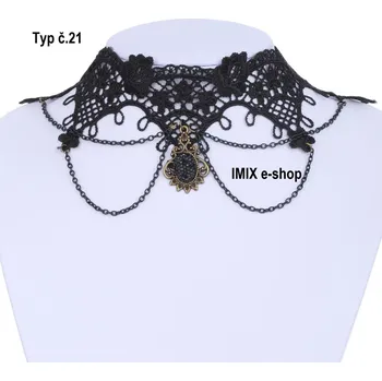 Náhrdelník Gothic Retro Tribal náhrdelník - MIX - Typ č.21