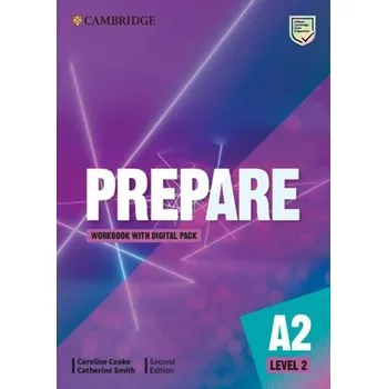 Učebnice Prepare 2/A2 Workbook with Digital Pack, 2nd - Cooke, Caroline
