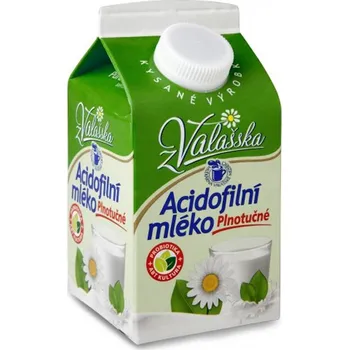 Mléko Mlékárna Valašské Meziříčí Acidofilní mléko plnotučné 500 ml