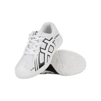 Pánská obuv Unihoc Shoe U3 Junior Unisex white/black Sálová obuv bílá / černá, UK 13 Jr., EU 32, US 1, 20,3 cm
