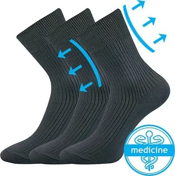 Pánské ponožky VIKTOR pánské společenské jednobarevné ponožky Boma (Boma ponožky VIKTOR)