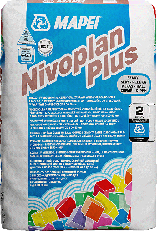 MAPEI Nivoplan Plus šedý 25kg