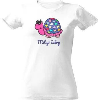Dámské tričko Tričko s potiskem Miluji želvy dámské