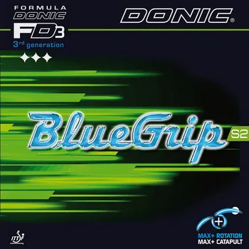 Potah DONIC Bluegrip S2 černá 1,8