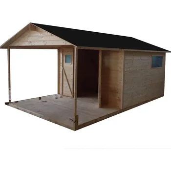 Zahradní domek Zahradní domek MAD s terasou 15m2, 16mm, s okny