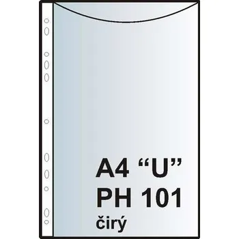 Zakládací obal závěsný A4 "U", PH101, hladký